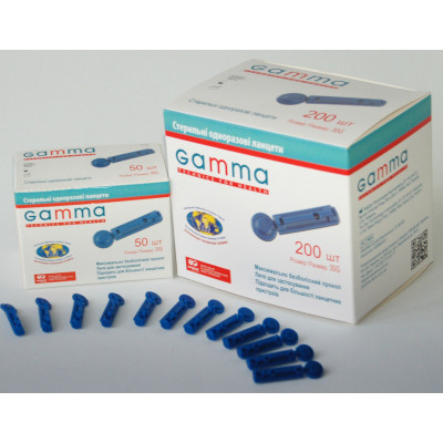 Ланцеты Gamma 50 шт. (7640162324649) Винница - изображение 3