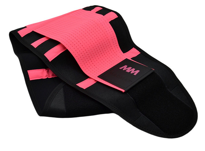 Пояс компрессійний MadMax MFA-277 Slimming belt Black/neon pink L Кам'янське - фото 5