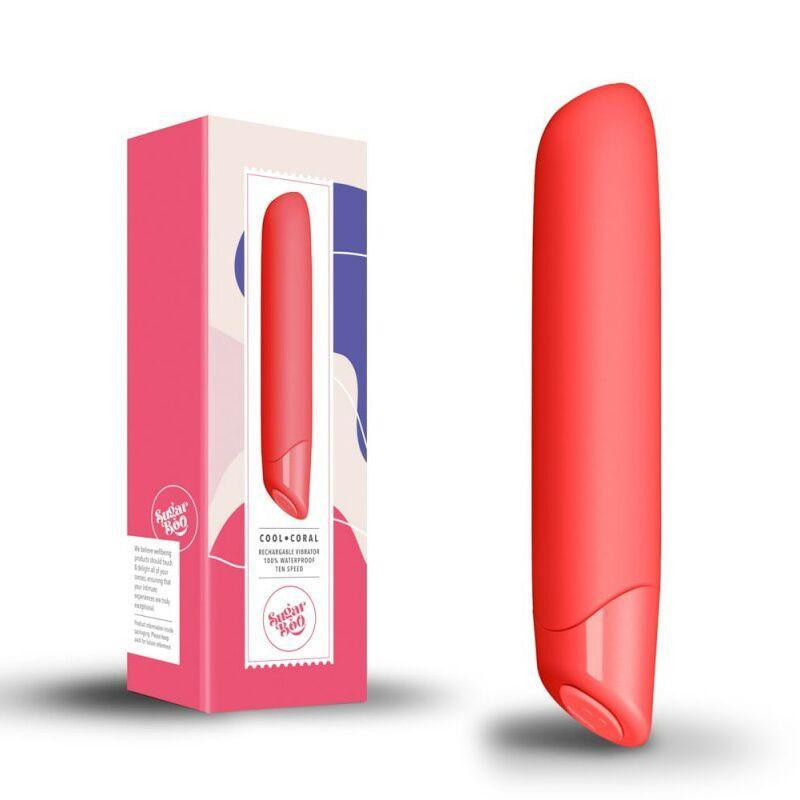 Вибратор SugarBoo Cool Coral, 10 уровней интенсивности Sex Aura Киев - изображение 4