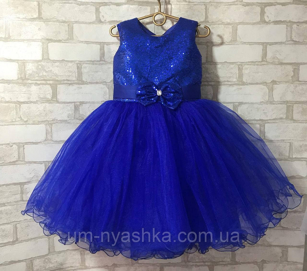 Дитячі святкові сукні з паєтками на зростання 92-110 Кривий Ріг - фото 8