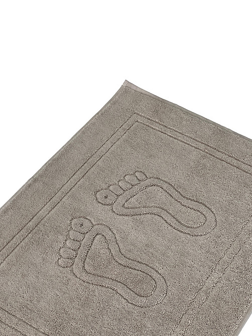 Махровий рушник для ніг Ideal Textile 50х70 килимок світло-бежевий 700 г/м2 (56861171) Чернівці - фото 1