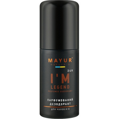 Дезодорант Mayur I'm Legend Парфюмированный для мужчин 50 мл (4820230953558) Винница - изображение 1