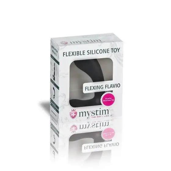 Масажер простати Mystim Flexing Flavio з моделюванням форми для електростимулятора, діаметр 3 см Львів