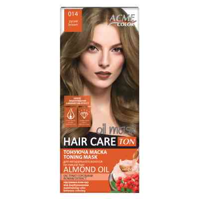 Оттеночный бальзам Acme Color Hair Care Ton Oil Mask 014 - Русый (4820197009480) Винница
