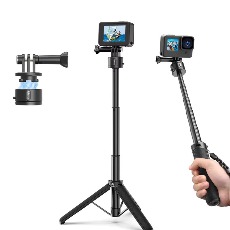 Штатив-монопод для екшн-камери зі швидкознімним кріпленням 19-54см Ulanzi MT-74 Київ - фото 2