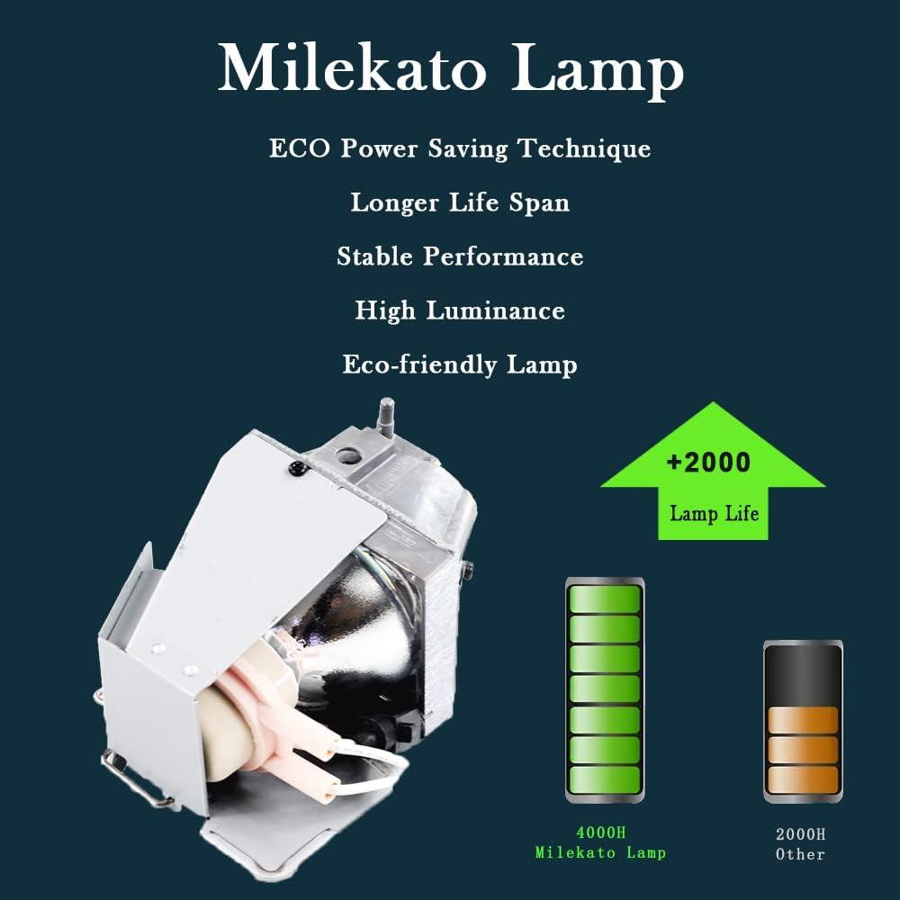 Лампа для проектора Milekato BL-FU195C з корпусом 190 Вт, модуль для Optoma HD27, X341, W341, EH345 та інших Київ - фото 4