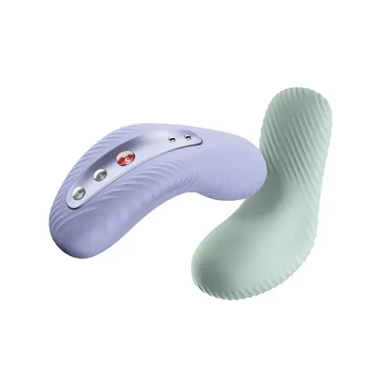 Накладний вібратор Fun Factory LAYA III soft violet, ефект постукування пальцем Львів