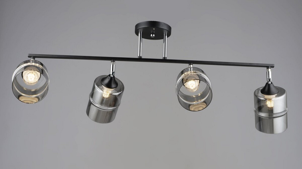 VALESO Люстра B K2286/4 BK+CH (Чорний + Хром) Коломыя - изображение 2