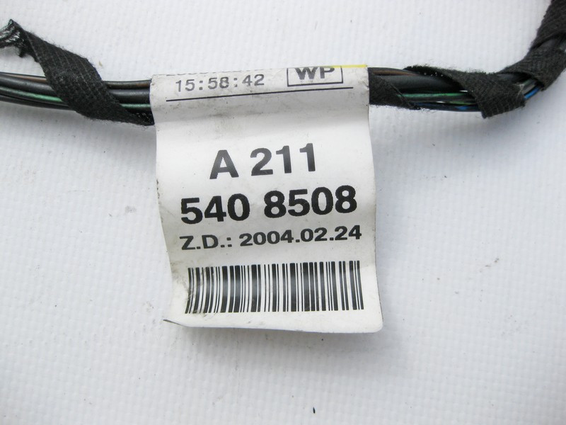 Mercedes-Benz  A2115408508 Джгут електропроводки моторчика склопідйомника передніх дверей CLS C219 E-Class W211 C-Class W203 CLC Sportcoupe C203 Одеса - фото 6