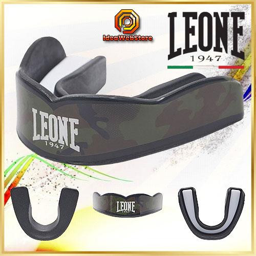 Капа боксерская для бокса ММА и единоборств гелевая Leone Titan Camo Green зеленый камуфляж взрослая одночелюс Киев - изображение 1