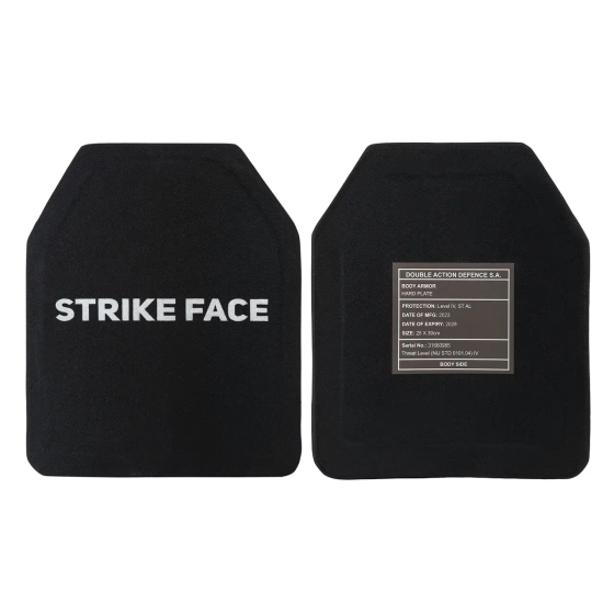Комплект керамических бронеплит Double Action Defence NIJ Level IV (6 класс) 2.8 кг Винница