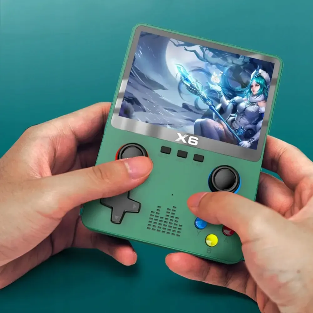 Новая переносная консоль для игры x6 3,5-calowy экран ips ретро мини Коломыя - изображение 2