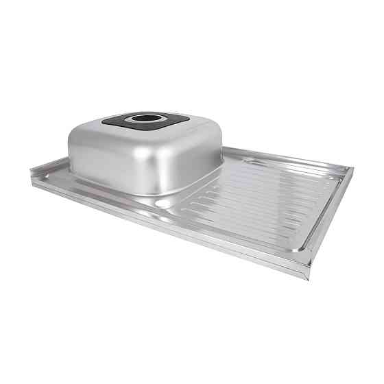 Кухонная мойка Brinex 5080-L 0,6 мм Satin (BRIN5080LSAT06) Киев