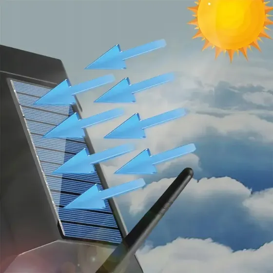 Уличный фонарь / Муляж камеры видеонаблюдения с датчиком движения и солнечной панелью BK-36 Коломия