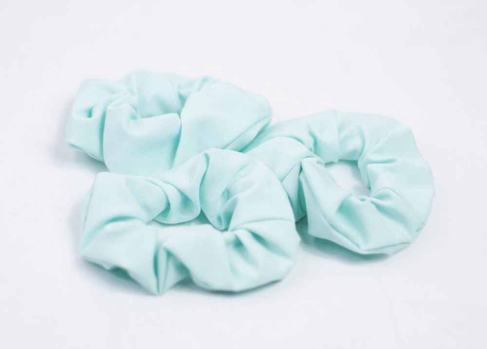 Резинка для волос шелковая Мятный Харьков - изображение 1