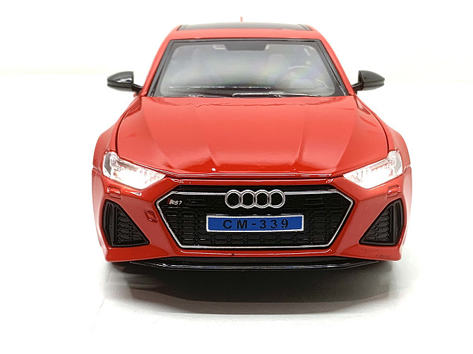 Машина Автосвіт Audi rs 7 інерційна відчиняються двері капот багажник 21см Червоний (AP-1963) Чернігів - фото 10