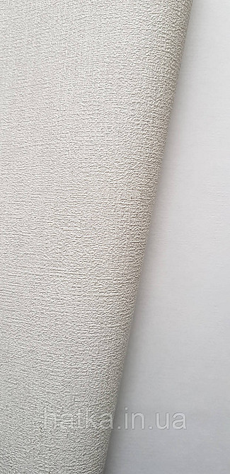 Шпалери вінілові на флізеліні Rasch Golden Hour метрові однотонні структурні під тканину мішковини світло-сірі Київ - фото 1