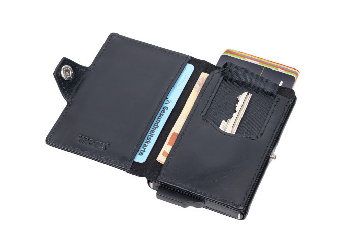 Картхолдер Troika Mens Smart Wallet с держателем для airtag Черный Киев - изображение 4