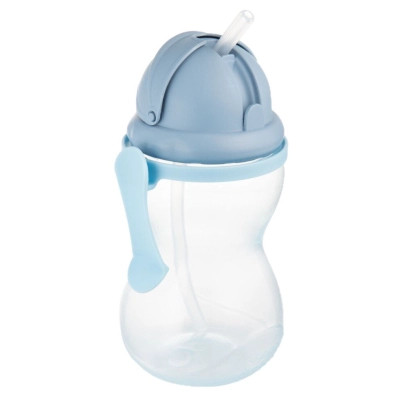 Поильник-непроливайка Canpol babies зі складною силіконовою трубочкою, синя 370 мл (56/113_blu2) Винница - изображение 1