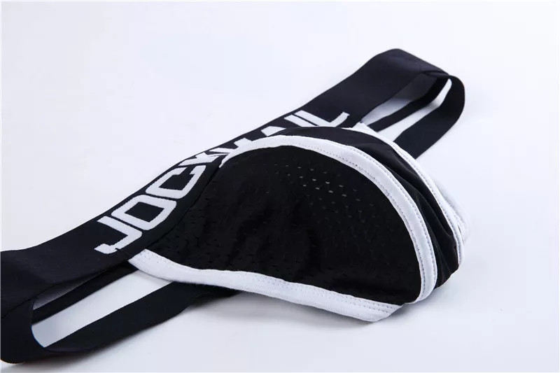 Мужские трусы джоки полосатые Jockmail XXL черно-белый Киев - изображение 3