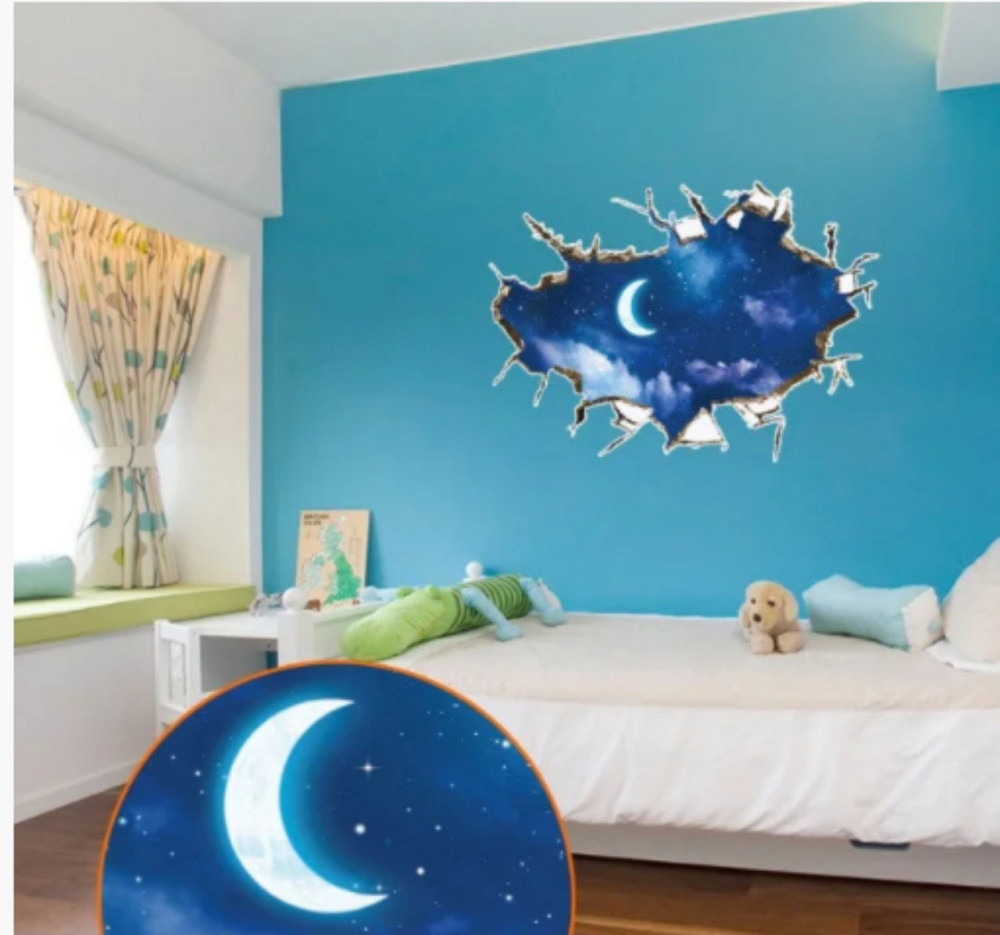 Декоративная наклейка Ночное небо Киев - изображение 6