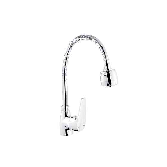 Змішувач для кухні з гнучким виливом Kroner KRM Odra - C039-1 Київ