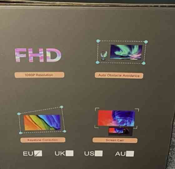 Домашній кінотеатр Пректор MAGCUBIC L018 на 600 ANSI. Київ