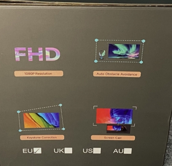 Домашній кінотеатр Пректор MAGCUBIC L018 на 600 ANSI. Київ - фото 2