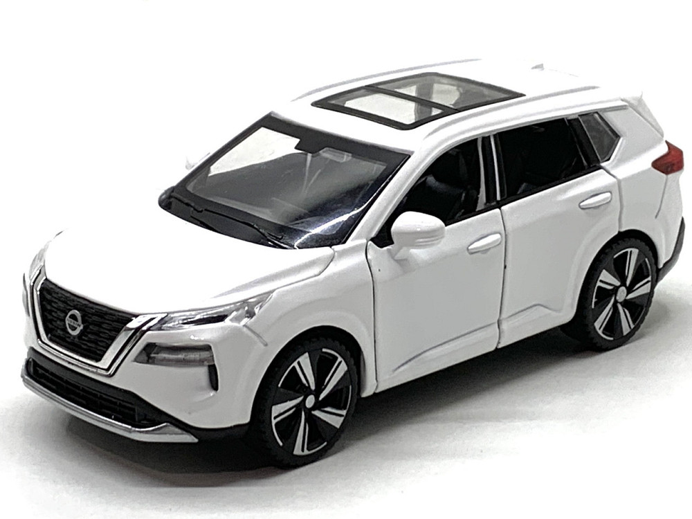 Машина TK Union Group Nissan x trail металопластик 1:32 звук світло інерція Біла (ТК-10415) Чернігів - фото 3