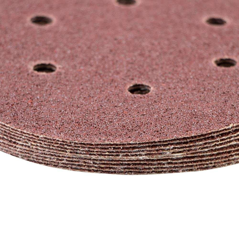 Шлифовальный круг 6 отверстий Ø150мм P40 (10шт) SIGMA (9122231) Ровно - изображение 4