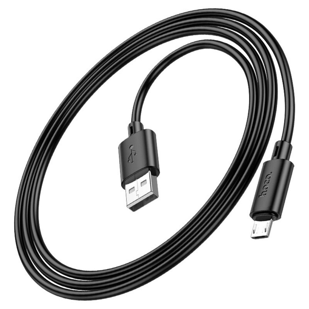 Кабель HOCO X88 Gratified charging data cable for Micro Black (6931474783325) Київ - фото 4