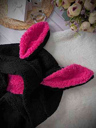 Жіноча повсякденна домашня плюшева піжама з вушками з турецького м'якого хутра Teddy Одеса