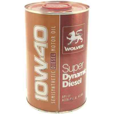 Моторное масло Wolver Super Dinamic Diesel 10W-40 1л (4260360944109) Винница