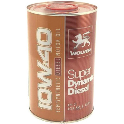 Моторна олива Wolver Super Dinamic Diesel 10W-40 1л (4260360944109) Вінниця - фото 1