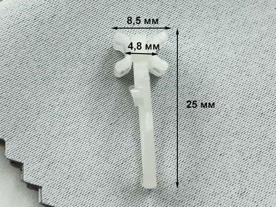 БІГУНОК Х з гачком для профілю (100шт.) Львов - изображение 2