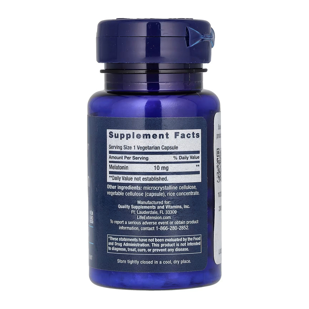 Melatonin 10 mg - 60 veg caps Луцьк - фото 2