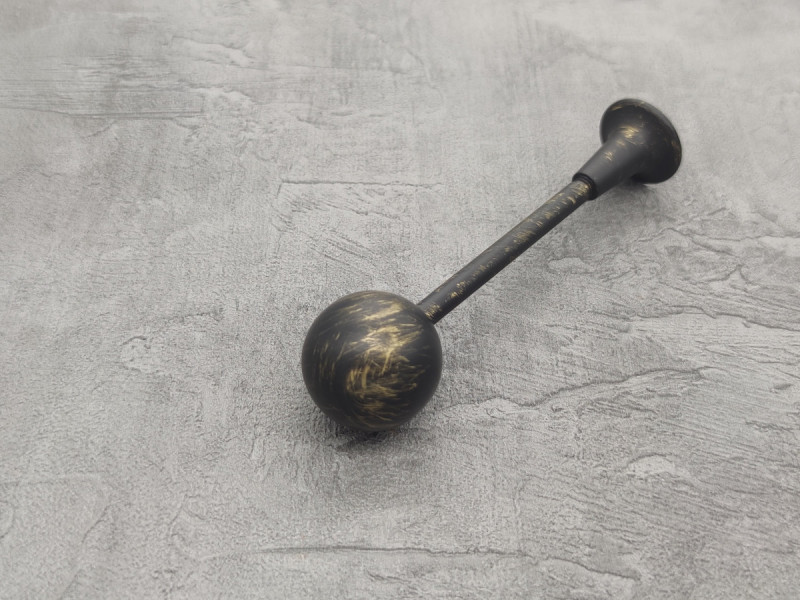 Підхват для штор Orvit Балло 115 х 30 мм Чорне Золото (00-00000649) Львов - изображение 1