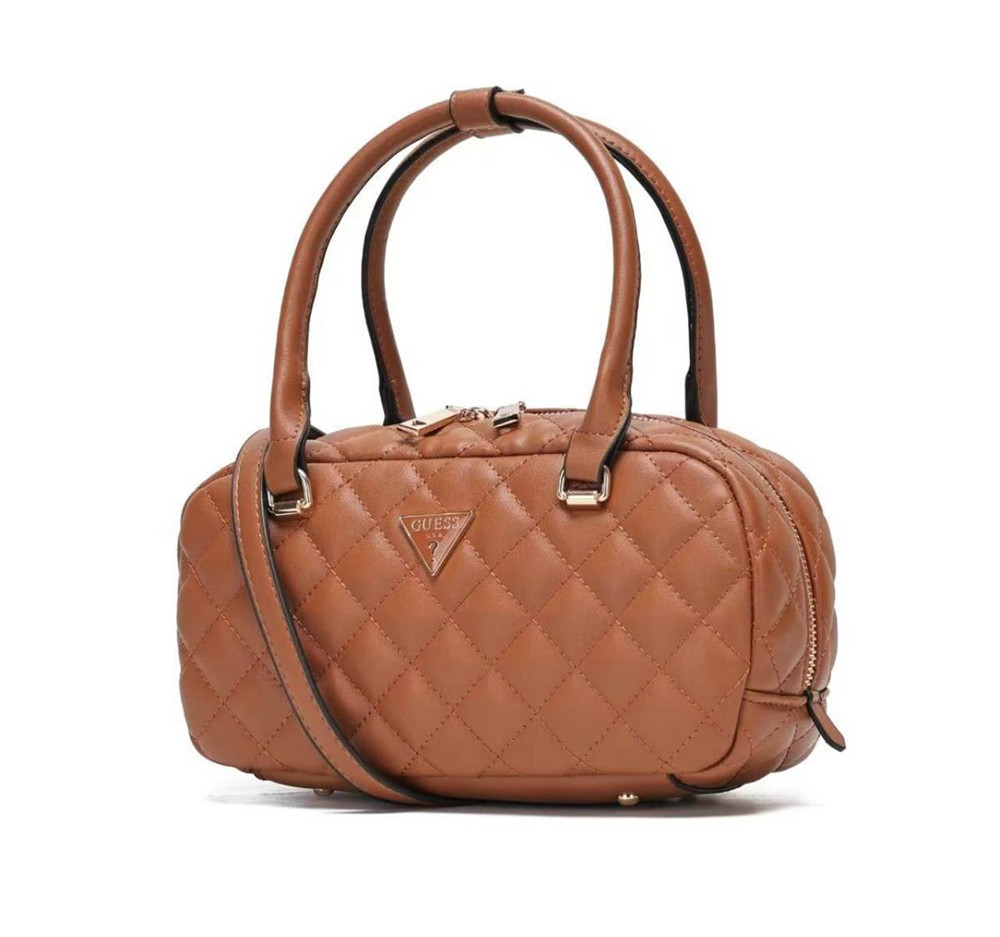 Женская сумочка бочонок Guess (94105) brown Киев - изображение 3