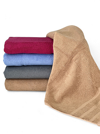 Рушник махровий Ideal Textile Косичка однотонний щільність 500 г/м2 50х100 см (56860731) Бежевий Чернівці - фото 8