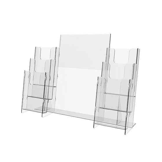 Подставка EKOSTAR для евробуклетов + информация А4 Киев