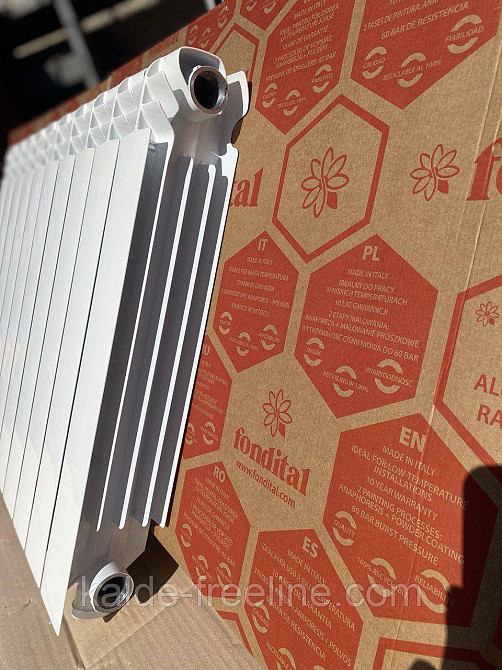 Алюминиевый радиатор для отопления FONDITAL SOLAR S3 500/100 Харків - фото 3