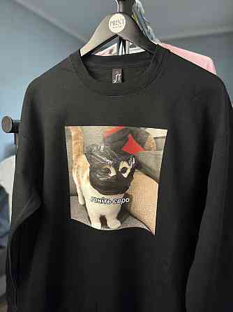 Світшот унісекс з принтом - 