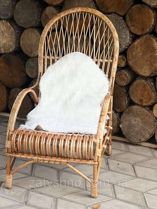 Шезлонк кресло плетеное удобное Киев - изображение 2