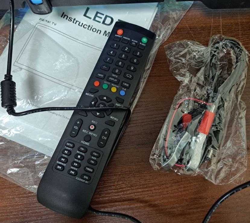 Телевизор SlimTV+T2 24 дюйма 12/220V FULL HD/USB/HDMI LED Киев - изображение 2