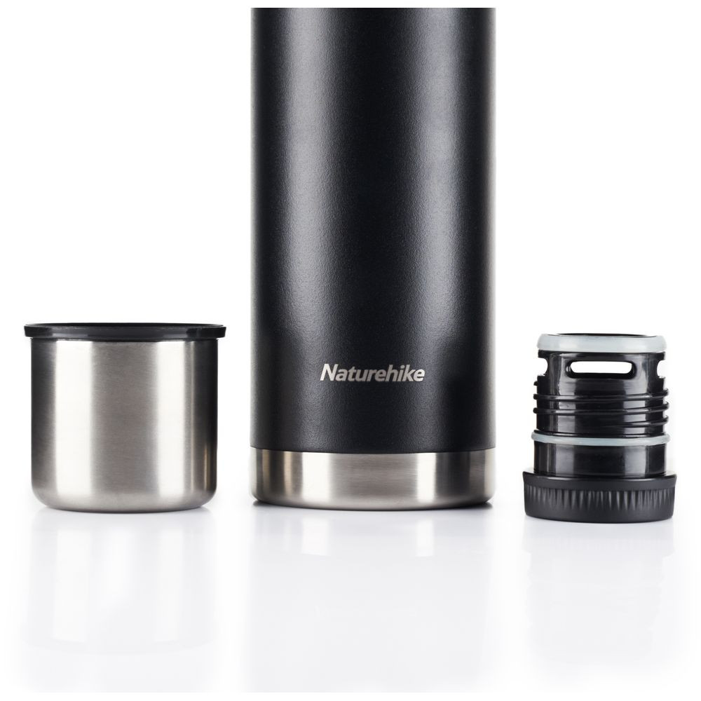Термос Naturehike Q-9H NH19SJ010, 304 сталь, 1.0 л, чорний Київ - фото 2