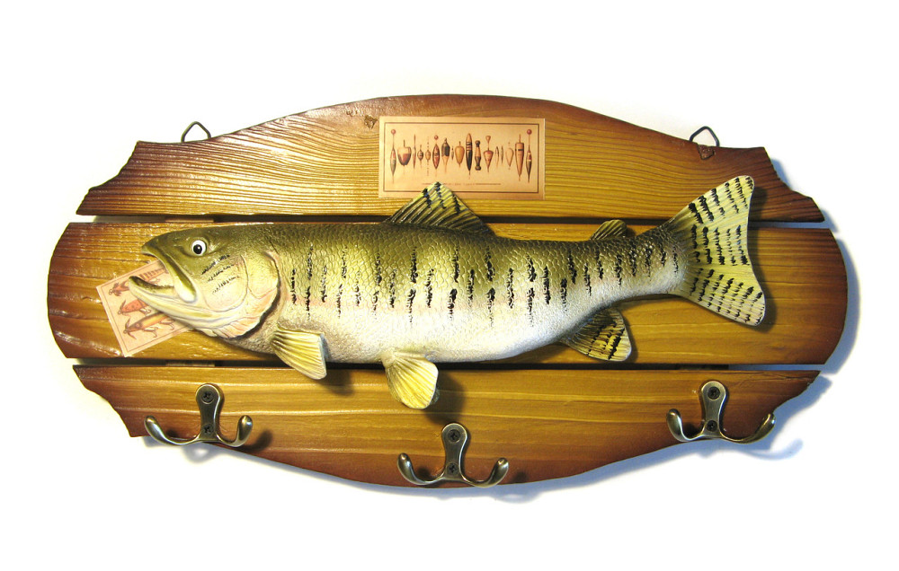 Панно вішалка на стіні Риба Київ - фото 1