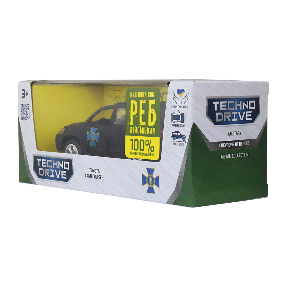 Автомодель серії Шеврони Героїв - Toyota Land Cruiser - ЦСО Альфа Дніпро - фото 4