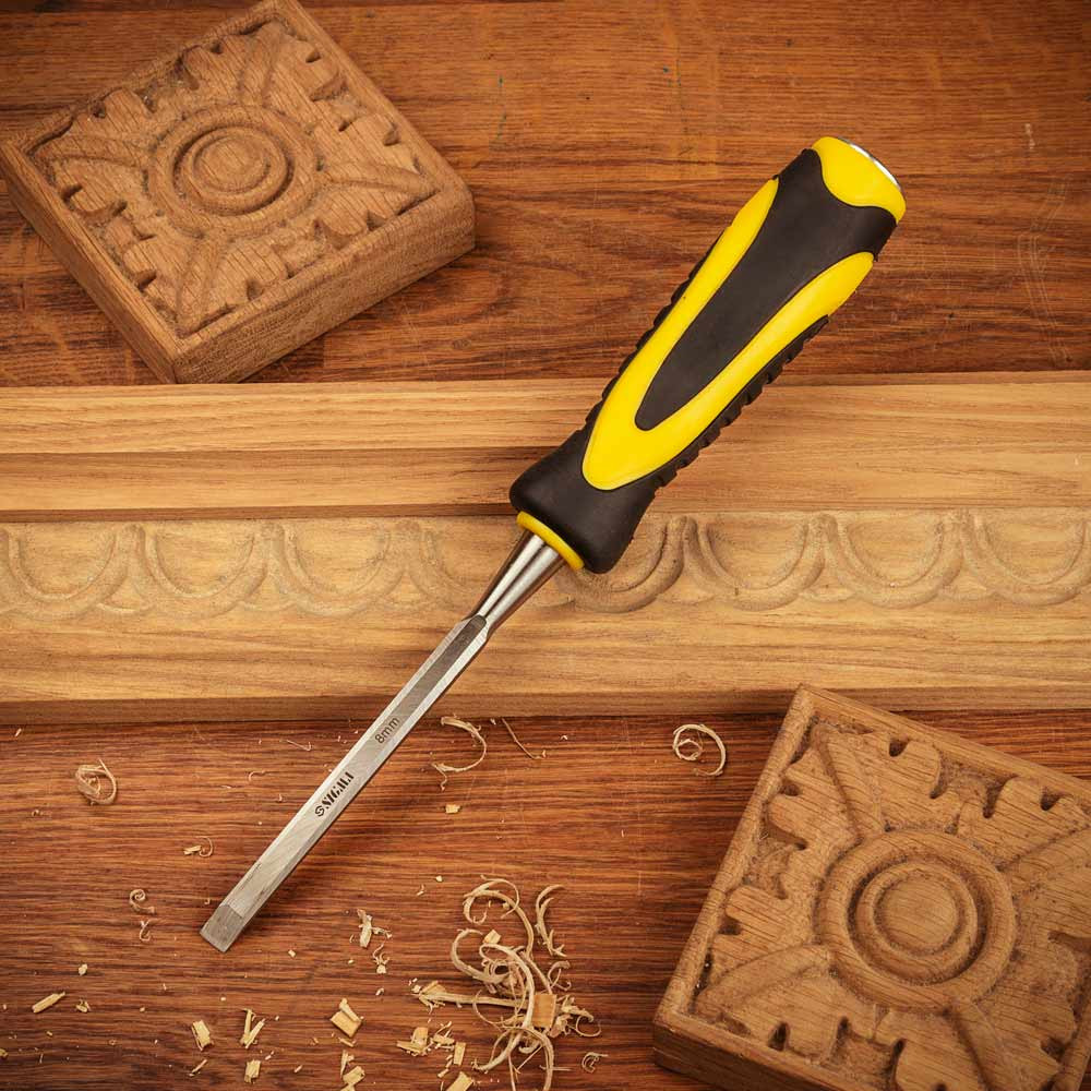 Sigma Стамеска ударная 8мм двухкомпонентная рукоятка CrV SIGMA (4326321) Коломыя - изображение 3