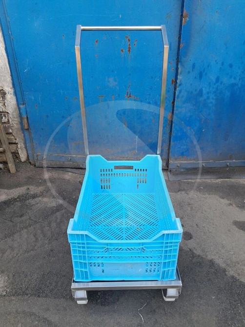 Візок для євро ящиків з ручкою Київ - фото 7