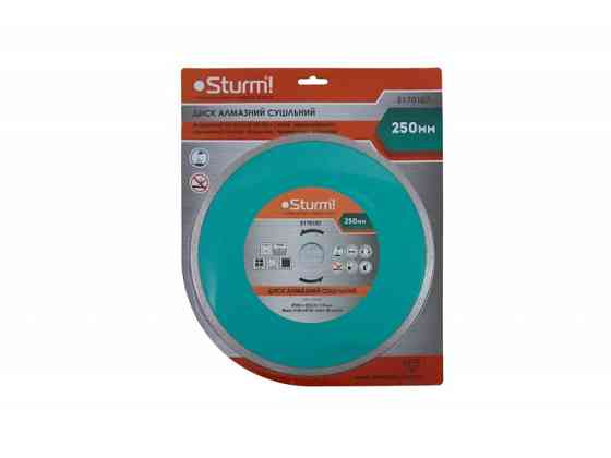 Диск алмазный сплошной (250x25.4 мм) Sturm 5170107 (читать описание) Ровно